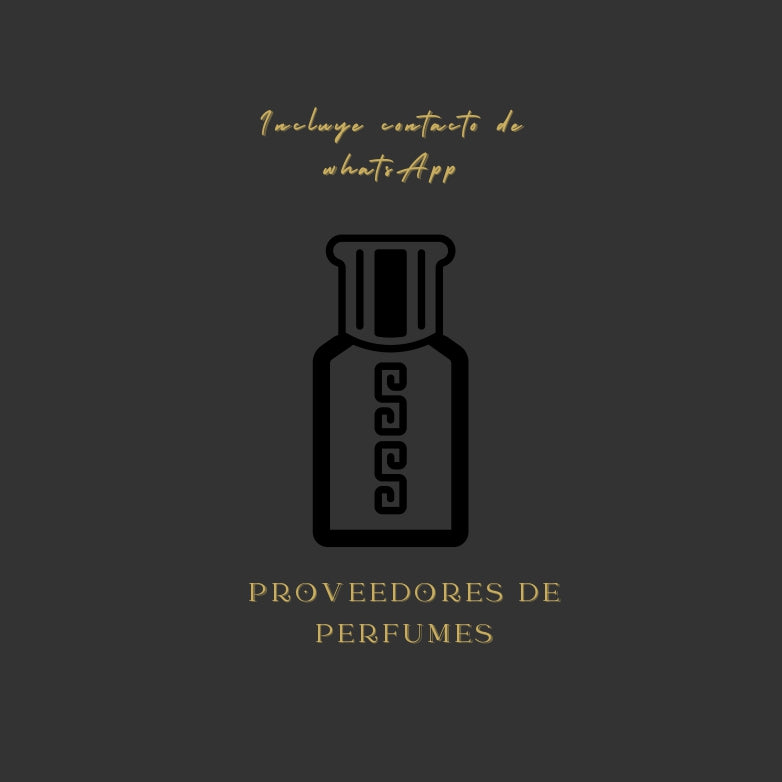 PROVEEDORES DE PERFUMES