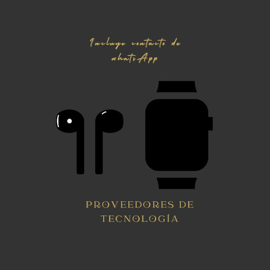 PROVEEDORES DE TECNOLOGÍA