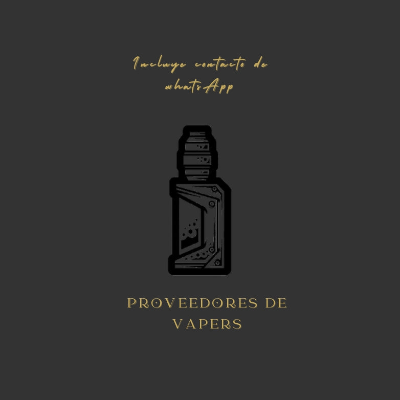 PROVEEDORES DE VAPERS