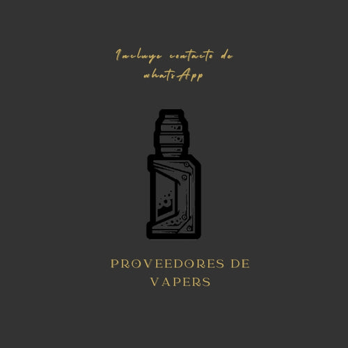 PROVEEDORES DE VAPERS