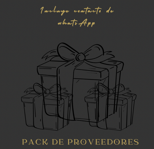 PACK DE PROVEEDORES